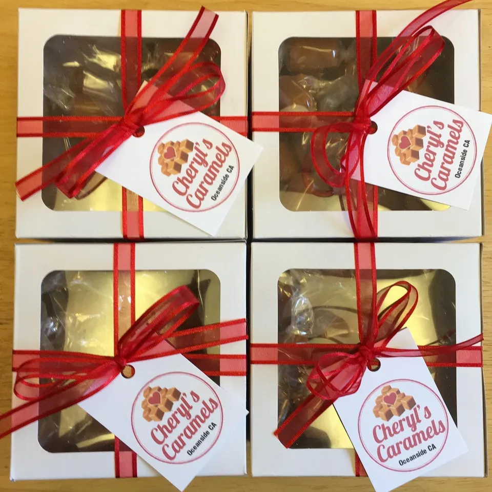 Caramel Gift Boxes
